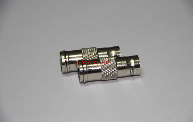 bnc母转快插f头rf射频转接头 机顶盒接头视频bnc监控母转直插tv公