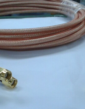 RP-SMA-J/SMA-J高频RG142馈线 射频SMA反极一针一孔AP工业极跳线