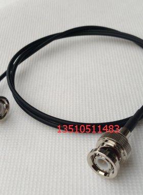 BNC-JW/BNC-J射频黑色RG316线 BNC弯公转公直50欧姆SDI线50欧姆