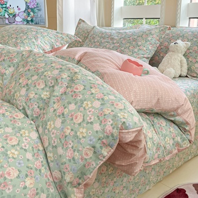 亲肤柔软透气全棉四件套