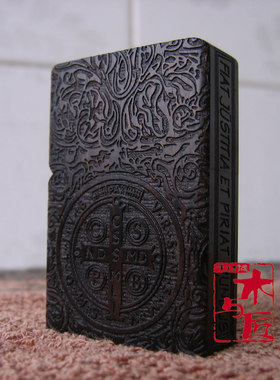 zippo黑檀木打火机