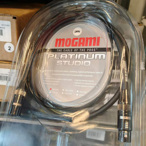 日本MOGAMI莫伽米Platinum Studio白金旗舰XLR卡农公母平衡卡龙线
