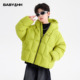 男童冬季 多巴胺防水滑雪面包羽绒服2025新款 儿童户外防水防寒外套
