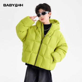 男童冬季多巴胺防水滑雪面包羽绒服2025新款儿童户外防水防寒外套