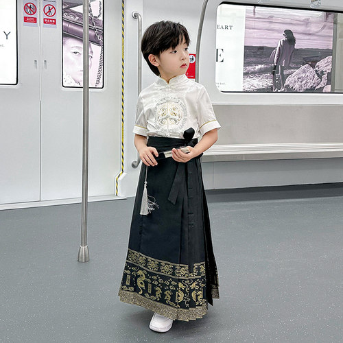 端午节中国风高端马面裙汉服唐装