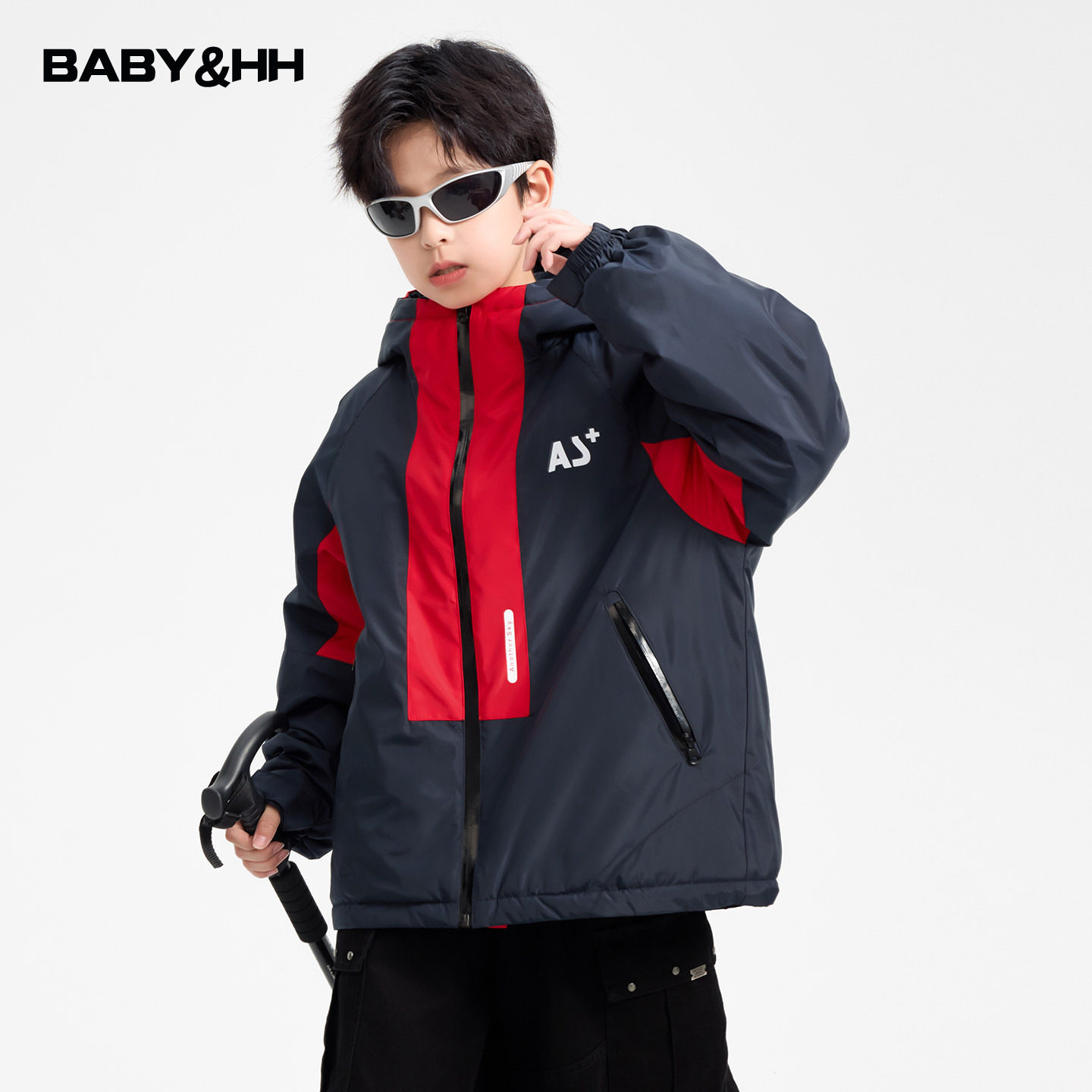 男童冬季撞色防水冲锋衣羽绒服2025新款青少年儿童加厚防寒外套潮,童装/婴儿装/亲子装,羽绒服,淘宝优惠券,粉丝福利购,淘宝优惠卷