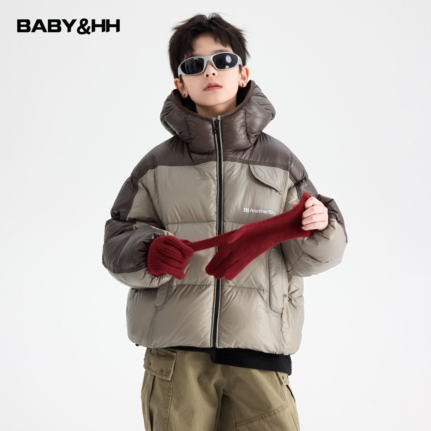 儿童冬装撞色高充绒羽绒服爆款2025新款青少年男童防水防寒厚外套,童装/婴儿装/亲子装,羽绒服,淘宝优惠券,粉丝福利购,淘宝优惠卷