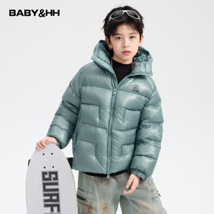 男童冬季90安心绒户外连帽羽绒服2025新款儿童装滑雪防水防寒外套