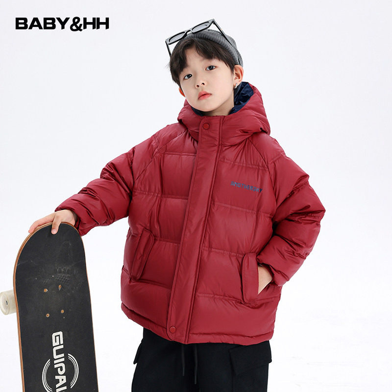 男童冬装拜年红色面包羽绒服2026新款儿童男孩新年加厚防寒外套潮,童装/婴儿装/亲子装,羽绒服,淘宝优惠券,粉丝福利购,淘宝优惠卷