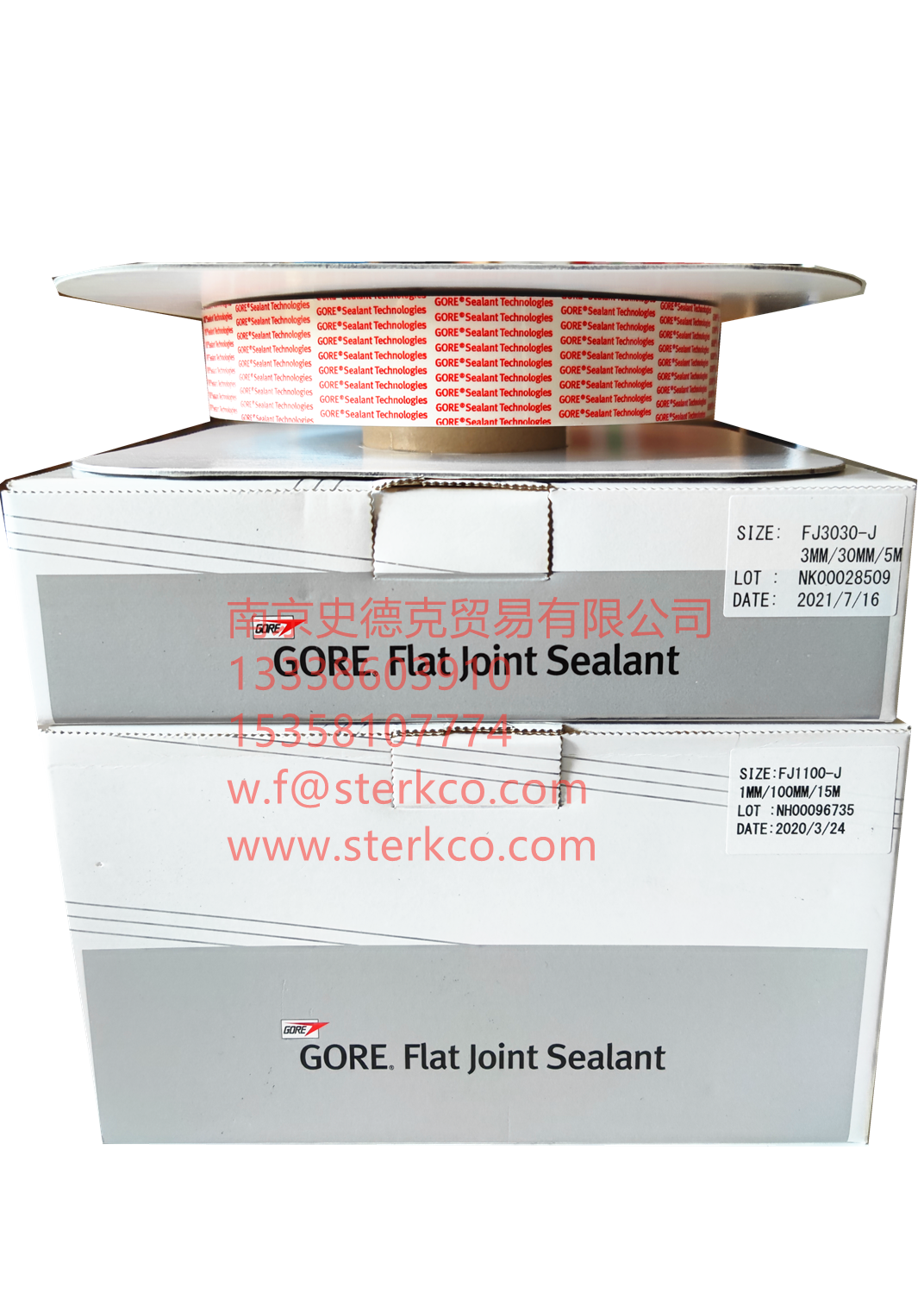 GORE戈尔接口密封件密封带FlatJointSealant密封条密封FJ3030-J