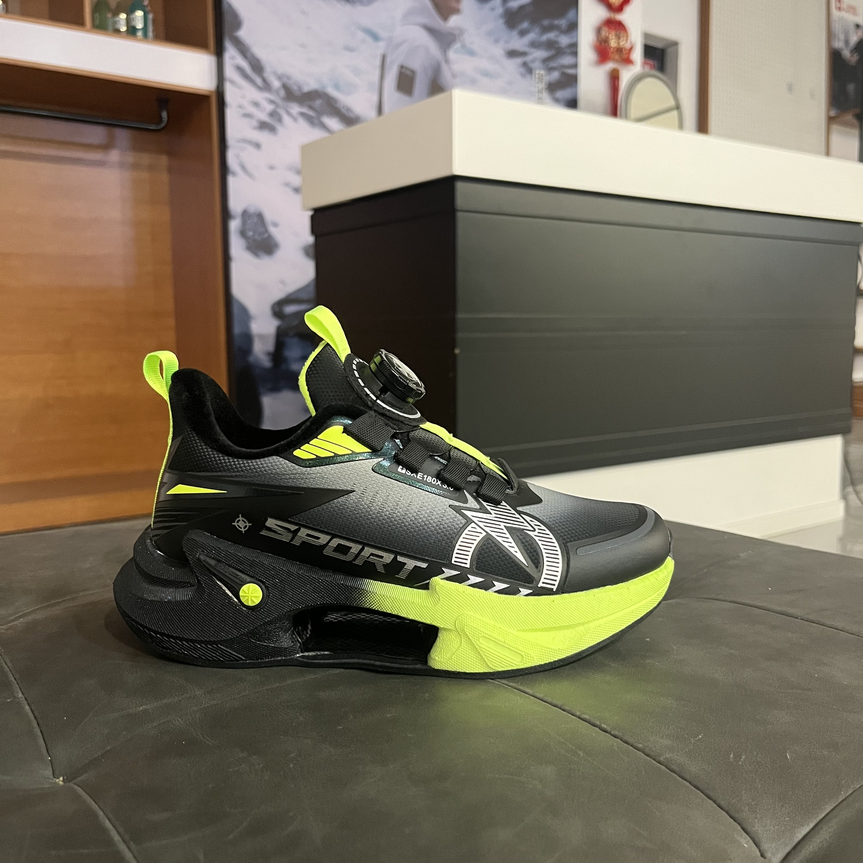 小总统2025冬季新款保暖运动鞋