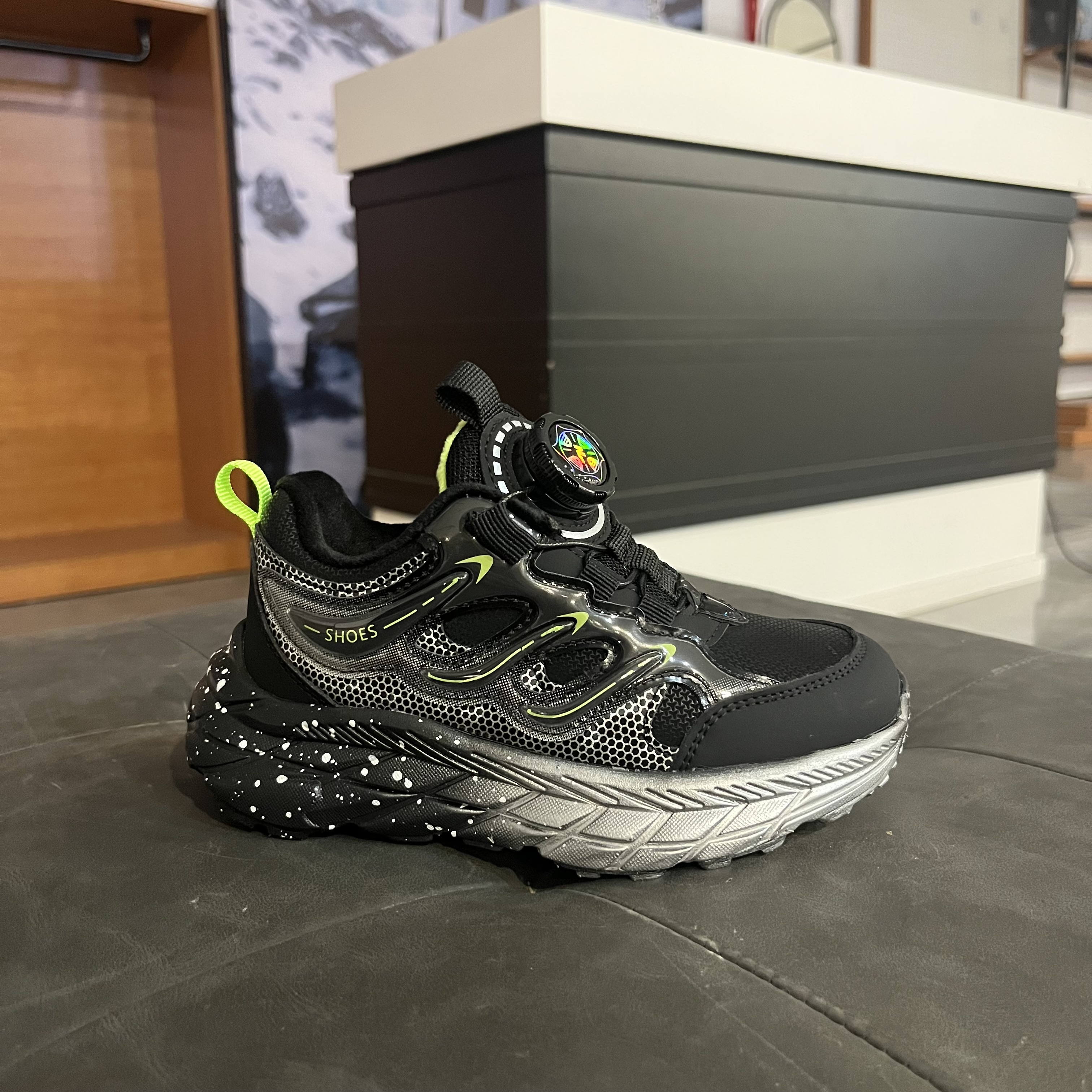 2025冬季新款步实小总统慢跑鞋