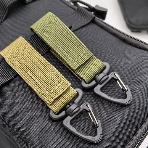 户外战术背包挂扣360度旋转单点三角扣 多功能登山扣D型挂环钥匙