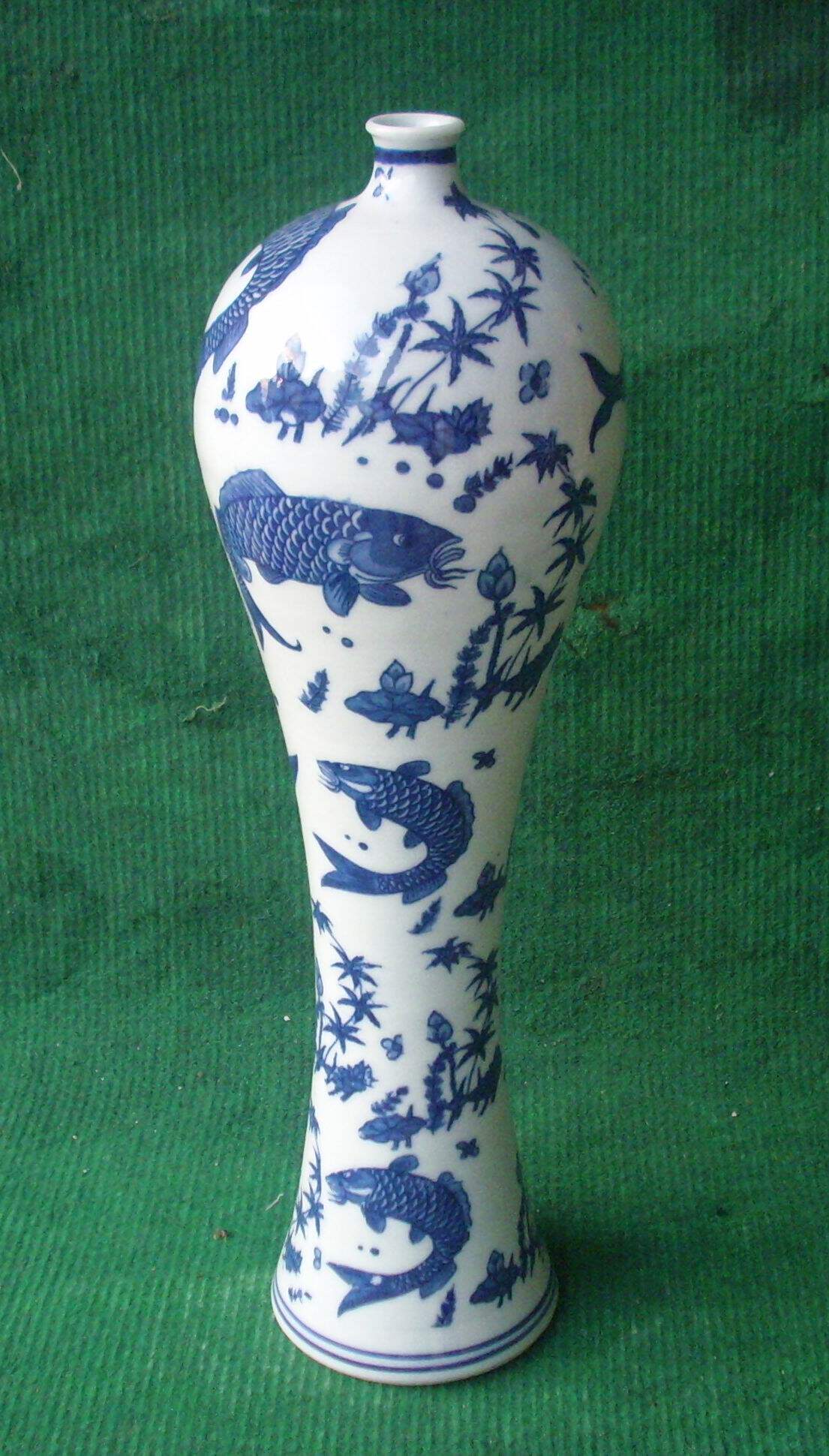 景德镇瓷器花瓶 青花瓷 美人醉花瓶 促销