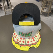 春秋大头平沿帽女网红板帽夏季 个性 嘻哈帽男款 街舞学生帽子棒球帽