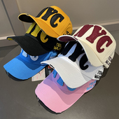 帽子女夏季 鸭舌帽百搭显脸小棒球帽男中学生太阳帽防晒遮阳帽春秋