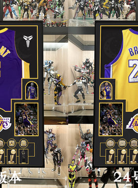 纪念版球衣Kobe黑曼巴小飞侠NBA洛杉矶湖人队科比布莱恩特装饰画