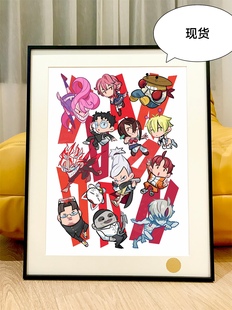 Q版 Ken装 胆大党高仓健当哒当DAN DAN绫濑桃Takakura 饰画 星空