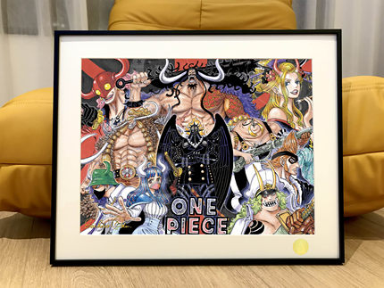 星空《百兽海贼团》海贼王onepiece凯多烬奎因动漫装饰画