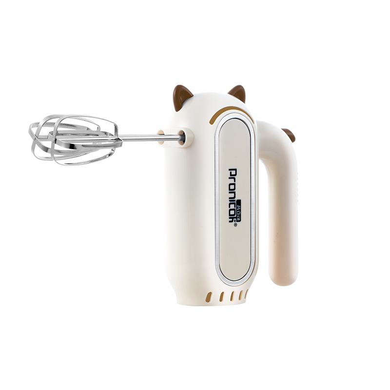 普立可手持式電動(dòng)打蛋器家用300W大功率面糊蛋奶打發(fā)面5檔調(diào)速隨