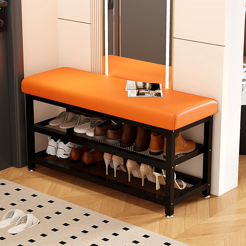 玄关换鞋凳门口家用入门穿鞋凳进门可坐凳入户门轻奢高级感鞋架