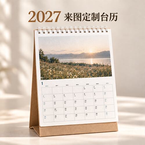 2027照片台历定制作品集摄影