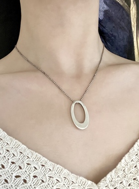 925纯银吊坠项链古董首饰