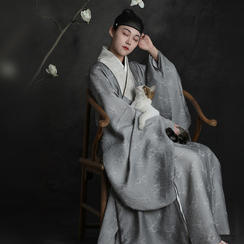 子后清露丙午明制汉服道袍春夏