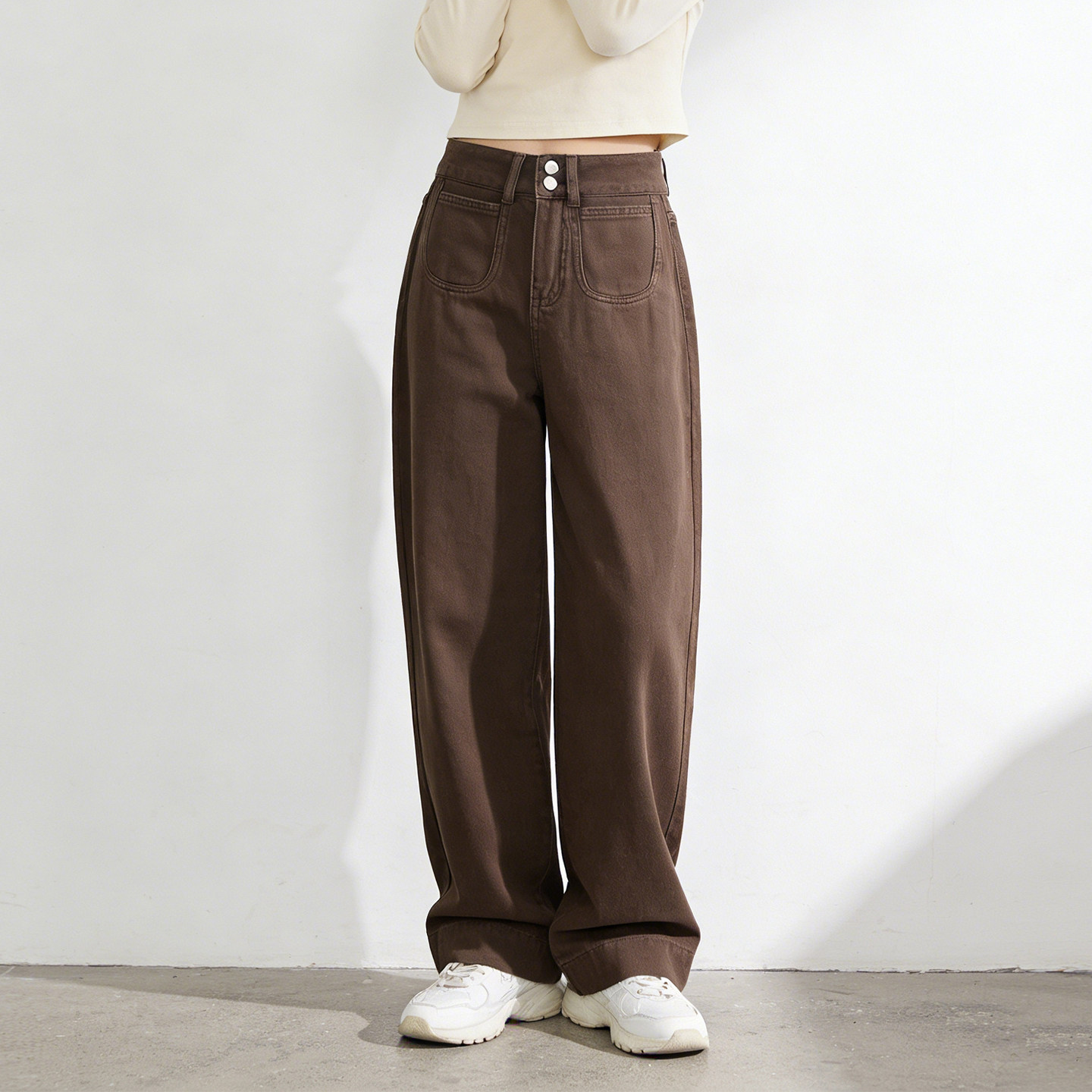 300斤大码胖mm复古高腰弯刀牛仔裤女梨形身材宽松显瘦直筒阔腿裤,女装/女士精品,大码裤装,淘宝优惠券,粉丝福利购,淘宝优惠卷