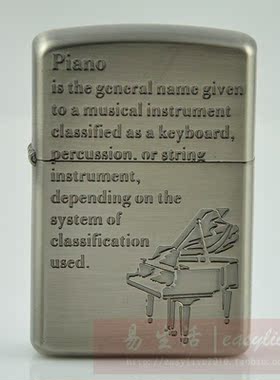 zorro煤油打火机/佐罗打火机-钢琴 防风打火机