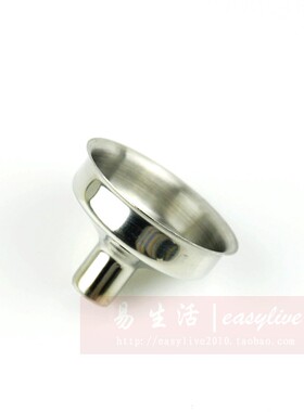 304不锈钢小漏斗 小酒壶专用小号漏斗 分装漏斗 三角酒漏