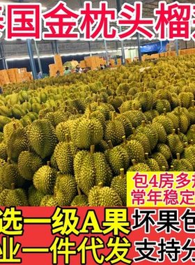 泰国金枕头干尧猫山王长柄榴莲