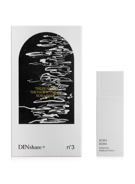 DINshare 黑地｜NO.3 波拉波拉 浓香水 白瓶 清透系列 3Oml/9Oml
