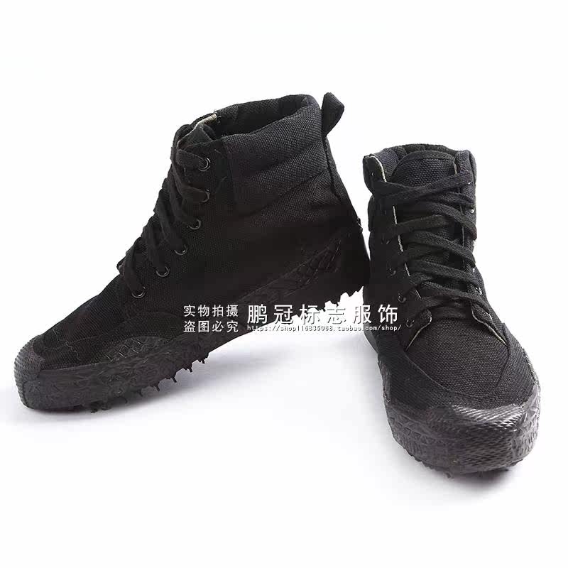 Bottes militaires en toile - porter - Ref 1399648 Image 3