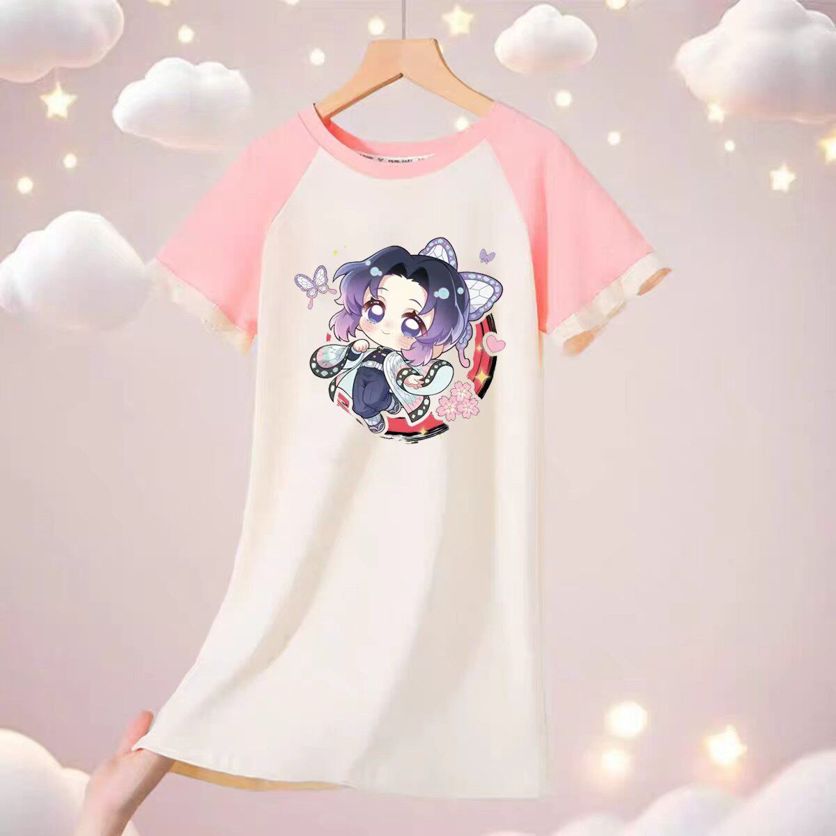 鬼灭之刃周边儿童睡衣女童202家居裙/睡裙