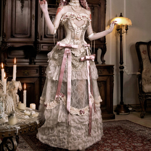 血液供给原创法式束腰修身上衣