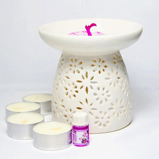 大容量香薰炉扩香石炉精油炉 陶瓷多功能炉一炉多用 不用担心烧裂