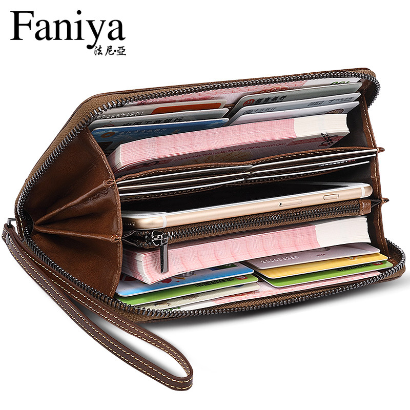 Business Purse have more cash than can be accounted for genuine leather Zipper hand bag Card package cowhide man Wallet clutch bag Men's Youthin the Leather/Lady bags/Men's bag, Wallet  category - from Buy2taobao.com to provide professional Taobao agent buy service