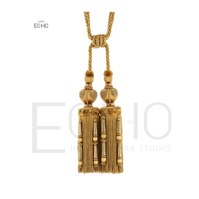 【单支装】DOUBLE TASSEL TIEBACK约瑟芬双头大穗双头挂球吊球