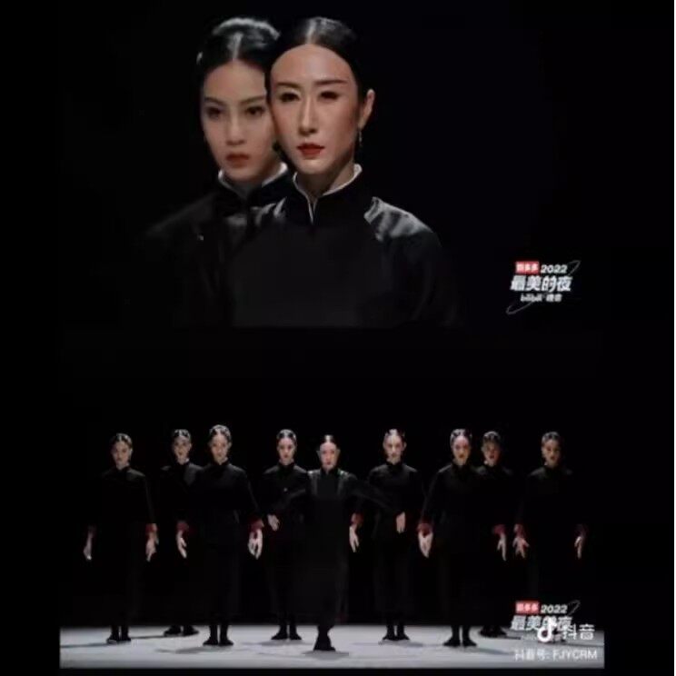 舞剧春晚咏春服装舞蹈服水墨古典舞艺考演出服武术宗师表演练功服