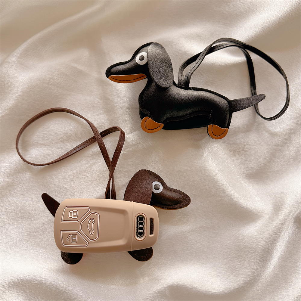 硅胶奥迪卡通汽车用品钥匙套