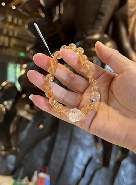 杭州【香积】帮请流通处醒狮手串发晶暴富男女情侣闺蜜手串