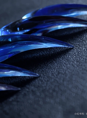 【深海龙裔】蓝琉璃纯手工穿戴甲