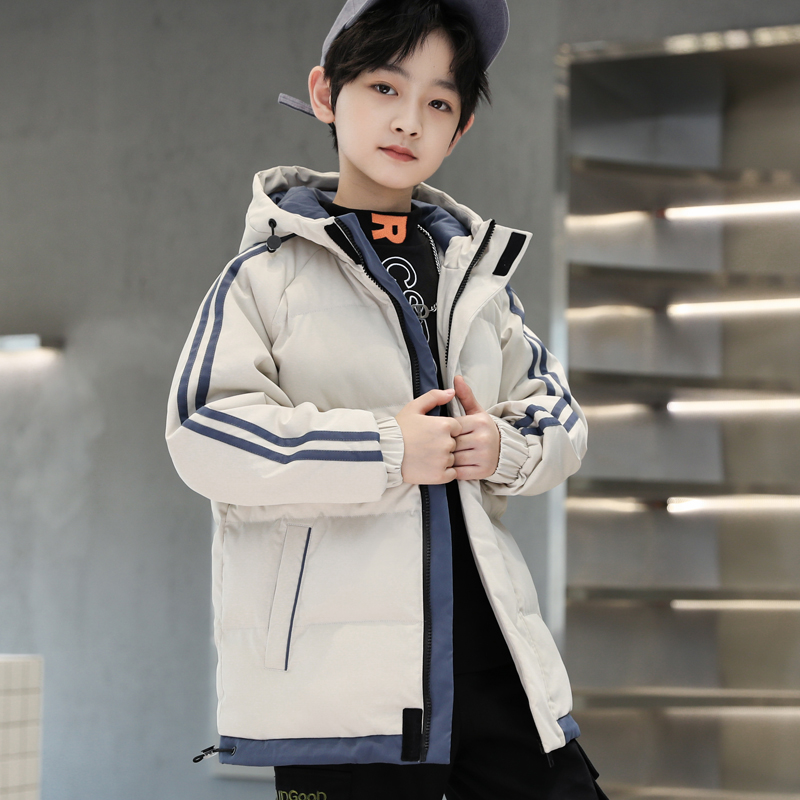 品牌大童棉服男童棉衣加厚外套冬