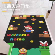入户门地垫进门脚垫pvc皮革门垫耐脏免洗可擦洗防滑室外门口垫子