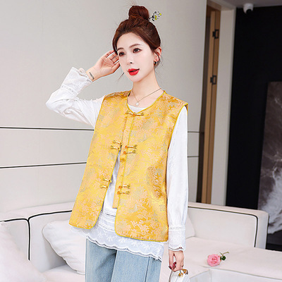 设计感复古百搭套装马甲