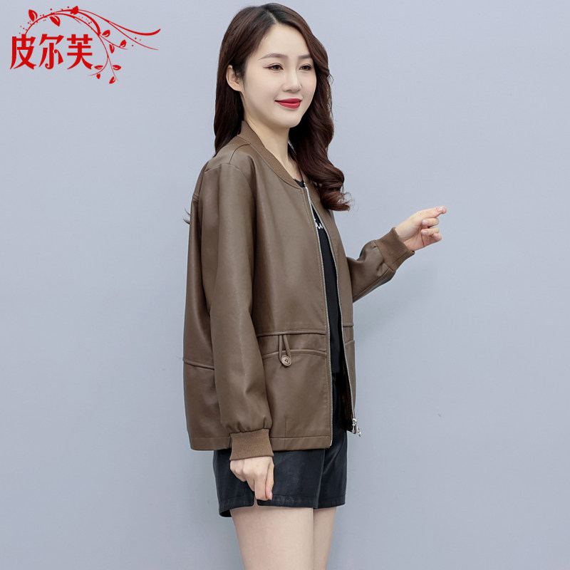 皮衣外套女士2026春秋新款宽松chic港味机车服短款pu皮夹克皮上衣