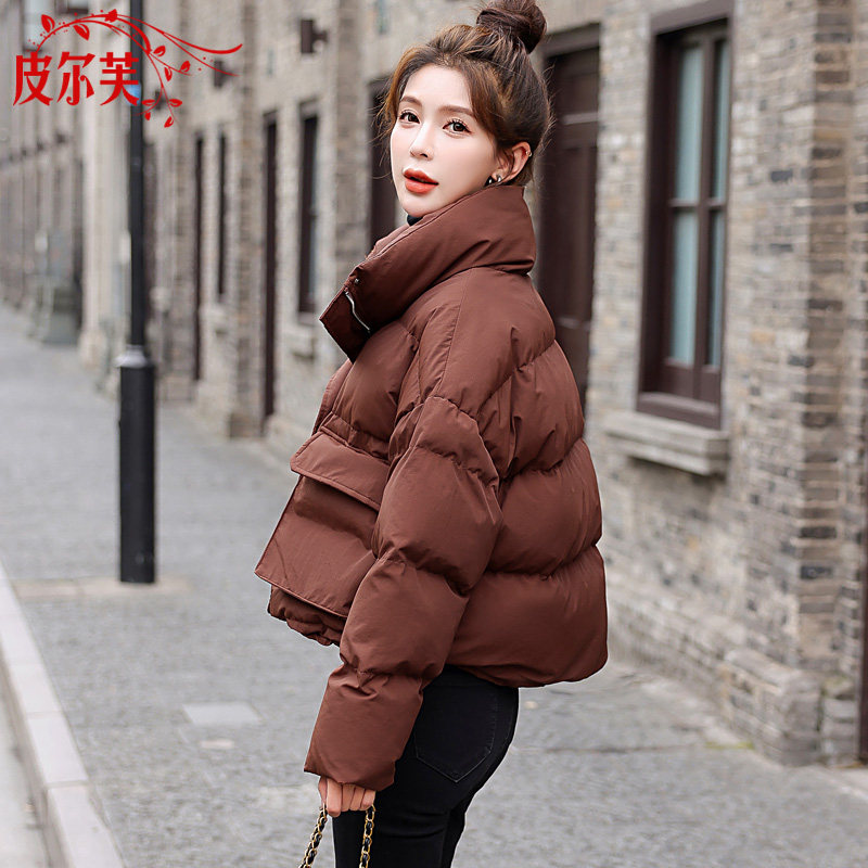 大口袋咖色羽绒棉服加厚保暖女小个子棉袄冬季新款宽松棉衣短外套,女装/女士精品,棉衣/棉服,淘宝优惠券,粉丝福利购,淘宝优惠卷