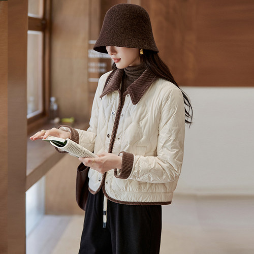 小个子保暖羽绒服女冬季