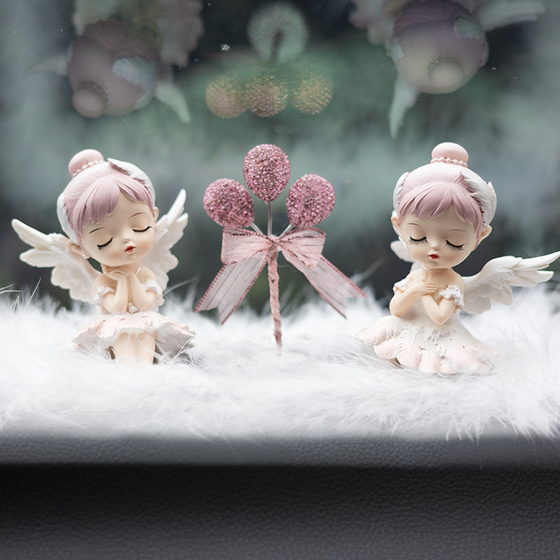 2021新款车上装饰品摆件汽车网红中控台用品大全车载女神高端可爱